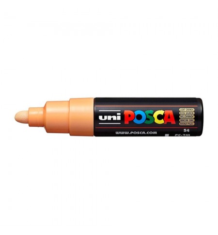 Marcador Uniball Posca PC-7M 4,5mm Laranja Claro (54) 1un