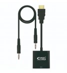 Adaptador HDMI Macho / VGA Fêmea 10cm