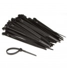 Abraçadeira Plástica (A x B) 120x4,6mm Preto 100un