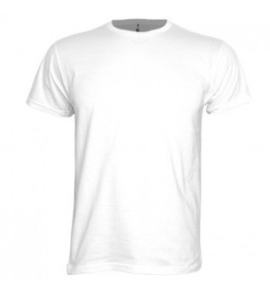 T-Shirt Criança Algodão 155g Branco Tamanho 9/11