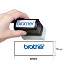 Carimbo 18x50mm Verde Brother PR1850G6P 6un