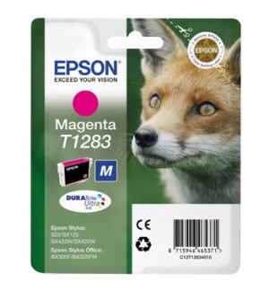Tinteiro Epson T1283 Magenta C13T12834011 3,5ml 140 Pág.