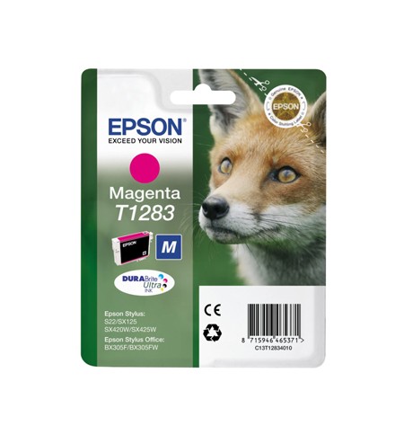 Tinteiro Epson T1283 Magenta C13T12834011 3,5ml 140 Pág.