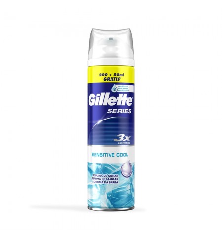 Espuma Barbear GILLETTE Series Sensitive Cool 250ml