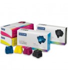 Pack Tinta Sólida Compatível Xerox Amarelo 3000 Pág. 3un