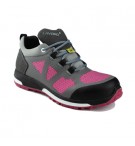 Sapatos Segurança Tam 39 Baixo S3 HRO SRC Leia Cinza/Rosa