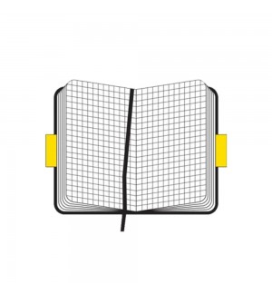 Bloco Notas de Bolso Quadri. Moleskine Clássico Vermelho