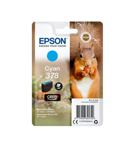 Tinteiro Epson 378 Azul C13T37824010 4,1ml