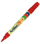 Marcador Permanente Médio Artline 70 1,5mm Vermelho 1un
