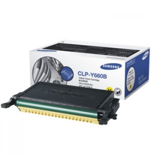 Toner Samsung Y660 Amarelo CLP-Y660B/ELS 5000 Pág.
