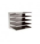 Conjunto 8 Tabuleiros Metalicos Preto