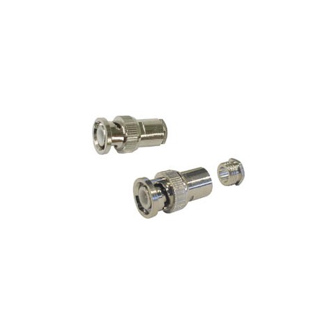 Ficha BNC Macho RG59/U Torção/Enroscar