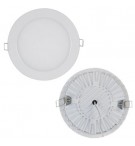 Luz de Teto de Encastrar LED 10W - Modelo Redondo Branco