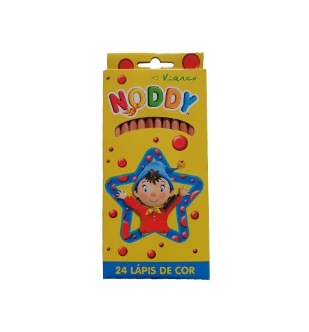 Lápis Cor 24un Cx Cartão Viarco NODDY 18cm