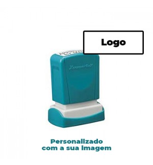Carimbo 24x49mm Xstamper Quix Neutro 1un, personalizado