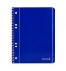 Caderno Espiral A5 Quadriculado 70g Azul 80Fls