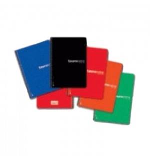 Caderno Espiral A5 Quadriculado 63g Tauro Sortido 80Fls 10un