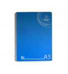 Caderno Espiral A5 Quadriculado PP Smart Office 100Fls 1un