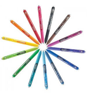 Esferográfica Gel InkJoy Retrátil 14 Cores 0,7mm 14un