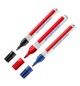 Marcador Grosso Non-Dry Azul Pack 12un