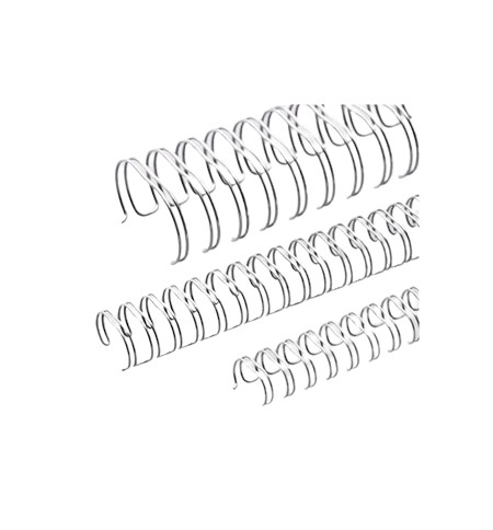 Argolas Metálicas Passo 2:1 19mm Prata 50un