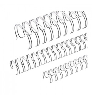 Argolas Metálicas Passo 3:1 14mm Prata 100un