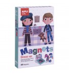 Jogo Educativo Magnético Apli Vestuário 40 Peças