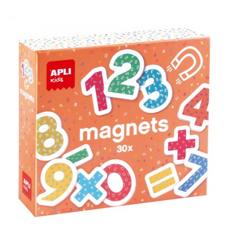 Jogo Educativo Apli Números Magnéticos 30 Peças