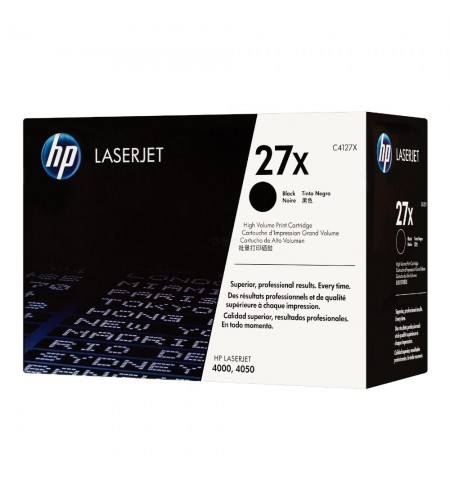 Toner HP 27X Preto C4127X 10000 Pág.