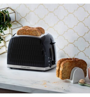 Torradeira RUSSELL HOBBS Honeycomb Preta