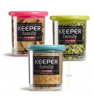 Frasco Multiusos 250ml c/Tampa Sortido 3un