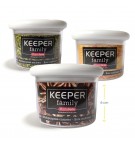 Frasco Multiusos 160ml c/Tampa Branco 3un