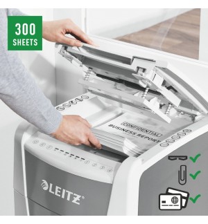 Destruidora Particulas 2x15mm Leitz IQ Auto 300 P5 300Fls