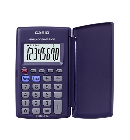 Calculadora de Bolso Casio HL820VERA 8 Digitos
