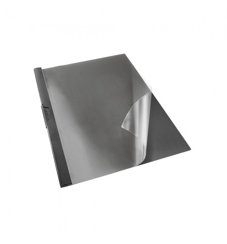 Classificador Clip Lateral 3mm 30 Folhas Esselte Preto