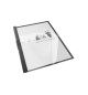 Classificador Clip Lateral 3mm 30 Folhas Esselte Preto