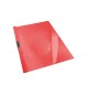 Classificador Clip Lateral 3mm 30 Folhas Esselte Vermelho