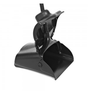 Pá Lobby Pro com Tampa com Cabo Metal Revestido Preto