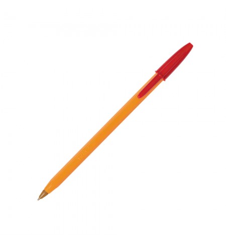 Esferográfica BIC Orange Ball Point Fine Vermelho 0,8mm 20un