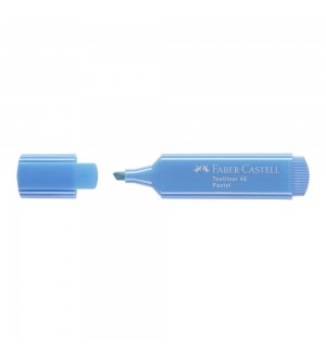 Marcador Fluorescente Faber Textliner 46 Marino Pastel 10un