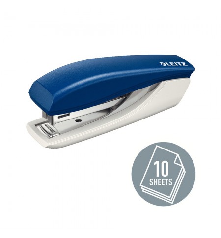 Agrafador Mini Nº10 10 Folhas Leitz 5517 Azul