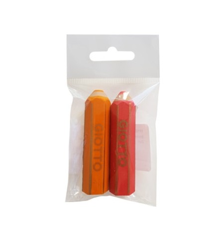 Borracha Happy Gomma Giotto Sortido Clássicas Blister 2un