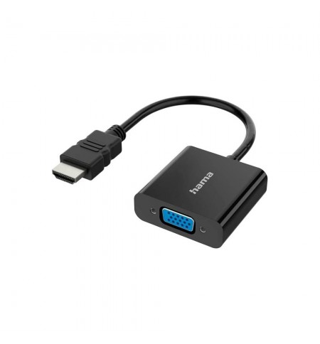 Adaptador HDMI Macho / VGA Fêmea FullHD 1080p 15cm