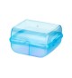 Caixa Sandwich Moss 14,5x14,5x8cm Azul