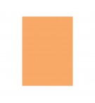 Cartolina A4 Laranja Suave 6A 180g 125 Folhas