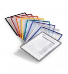 Bolsa p/Suporte Mural Durable 5606 A4 c/Moldura Sortidos 5un