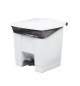 Contentor c/Pedal 30 Litros Branco