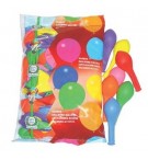 Balões Redondos Látex Cores Sortidas Pack 100un