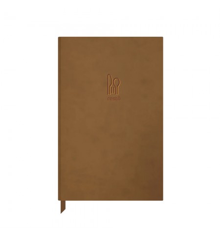 Agenda Restaurante 185x290mm Castanho