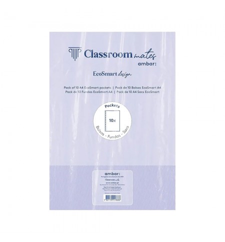 Bolsa (Micas) P/Caderno Inteligente A4 Ambar EcoSmart 10un